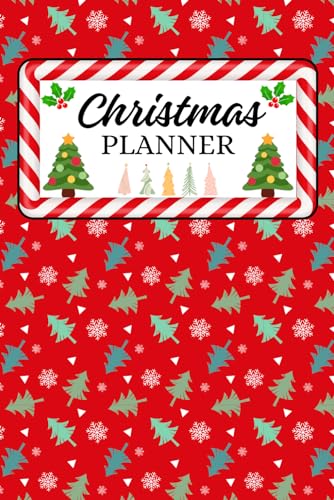 Christmas Planner: Tree Pattern - All-in-One Holiday Organizer Book: Christmas Gift Lists, Wish Lists, Festive Calendars, Budget Planners, Shopping Lists, Coloring Pages, Lined Paper and More! image 2