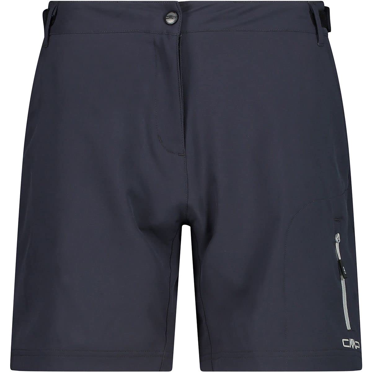 CMP - Stretch-Bermudashorts für Damen mit Innenfutter, Anthrazit, D48