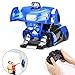 Produktbild Ferngesteuertes Auto Transform Roboter RC Auto USB Wiederaufladbare 360°Drehung Dual-Modi Kletterwand Fernbedienung Spielzeug mit LED-Scheinwerfer Auto Spielzeug Geschenk für Jungen Mädchen
