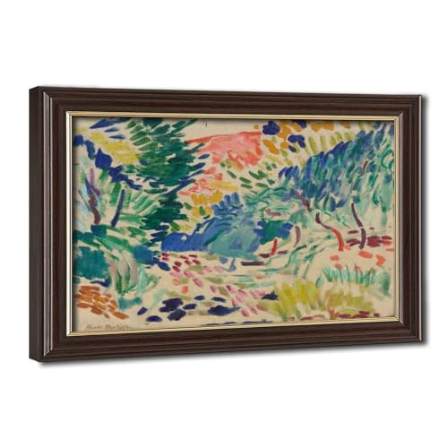 Paysage à Collioure Matisse : affiche art et décoration murale cadre