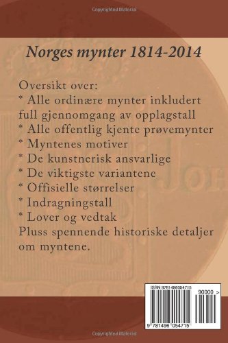 Norges mynter 1814-2014 (Norwegian Edition)