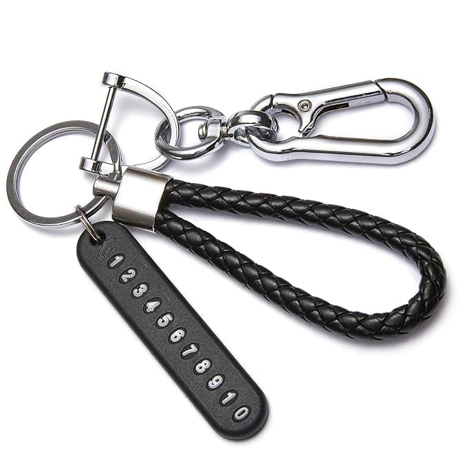 Image of Zentro Rechargeable LED Keychain Flashlight with Type-C Charging, Magnetic Base, Multi Color Light Modes, Compact Torch Light (Anti-Lost Metal Keychain)