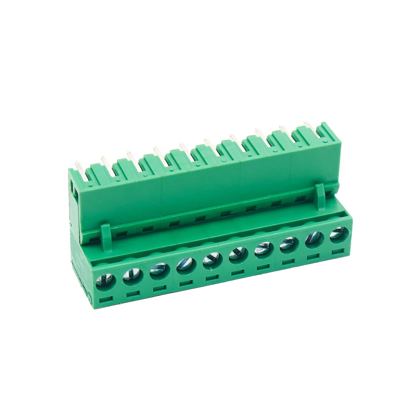 Electronic Spices Male and Female 10 Pin 5.08mm Pitch Pluggable Terminal Block Connector Pair of 5 (2EDGR-5.08-10p and 2EDGK-5.08-10p)-image-11
