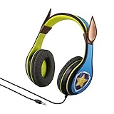 Paw Patrol Chase Headphones for Kids with Built in Volume Limiting Feature for Kid Friendly Safe Listening