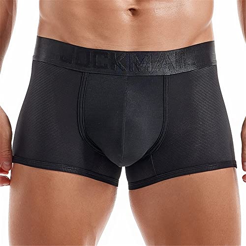 JOCKMAIL Mens Boxer Shorts Underwear Wide Belt Mens Underwear Trunks Boxerbriefs Men underpants4