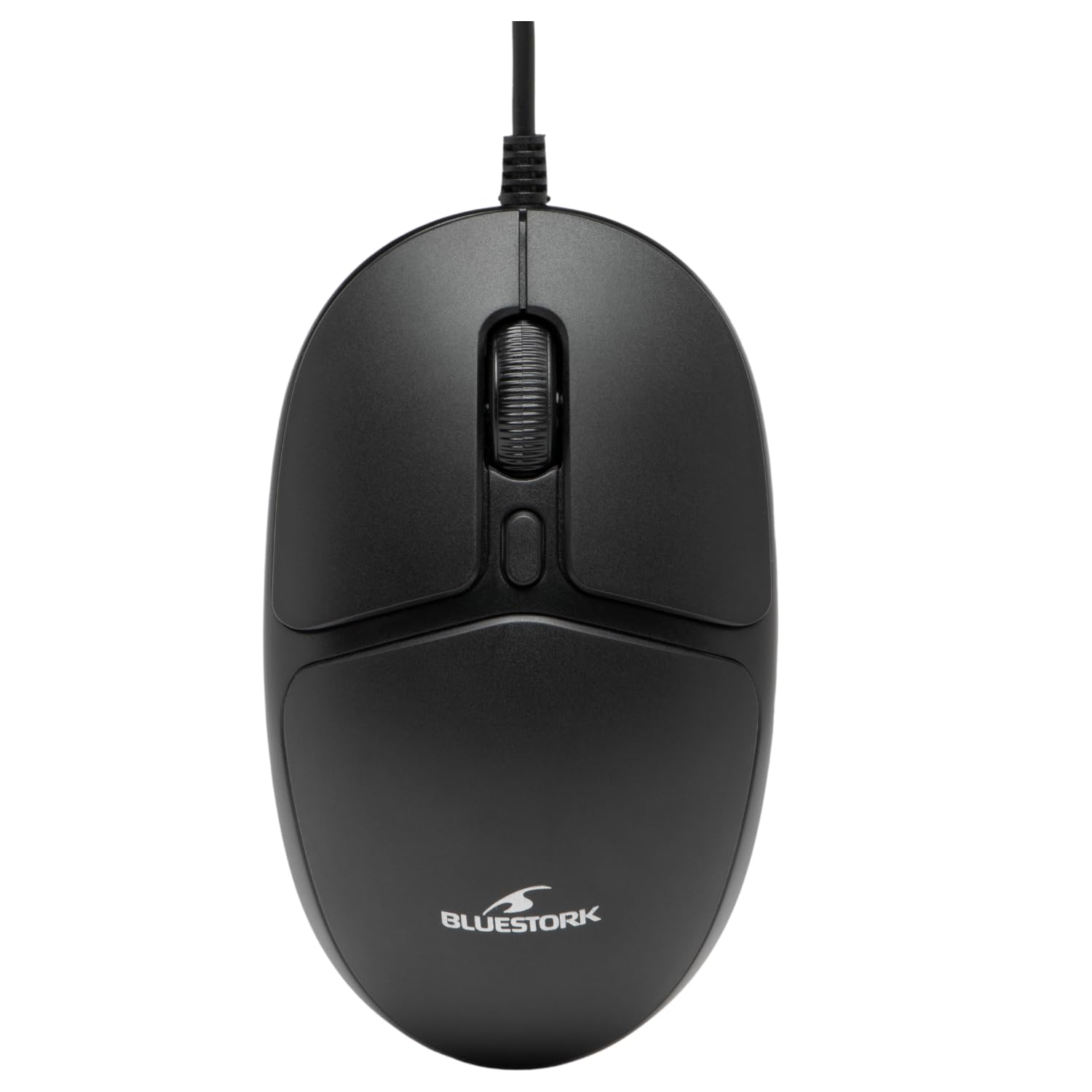 BLUE STORK - Ultra Compact Wired Mouse - Ambidextrous Computer Mouse - 1000 DPI Mouse - PC & Mac Compatibility - New 2024