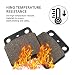 Cyleto - Pastillas de freno traseras para LTZ400 LT-Z400 2003-2013 LT-R 450...