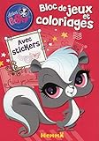  Bloc de jeux et coloriages Littlest PetShop