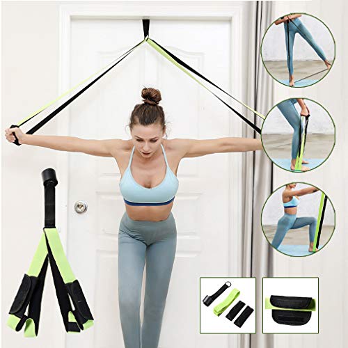Yoga Resistance Exercise Fitness Band Belt Resistance Bands, Professional Exercise Bands Long Elastic