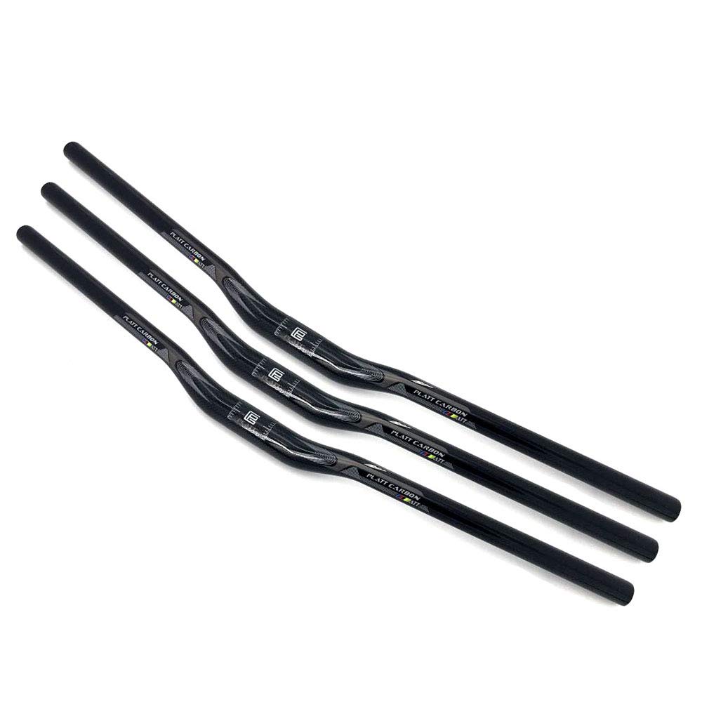 Manubrio Mtb Fibra di carbonio completa Mtb. Manubrio Swallow Light 3K Gloosy flat 31.8mm * 500 520 540 560 580 600 620 640 660 680 700 720 740 760mm Manubrio Mtb Carbonio (Color : 540mm)