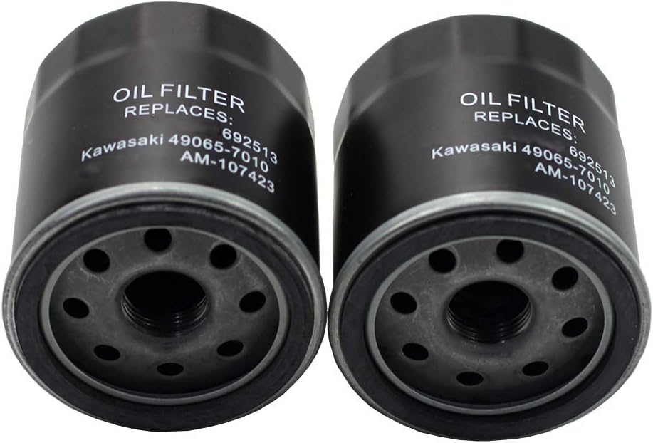 Outdoors & Spares 2 Pack 120-634 Oil Filter Replaces AM107423 Kawasaki 49065-2078 Club Car 1016467 Robin 261-65902-A0 Onan 122-0737-03 490-201-0001