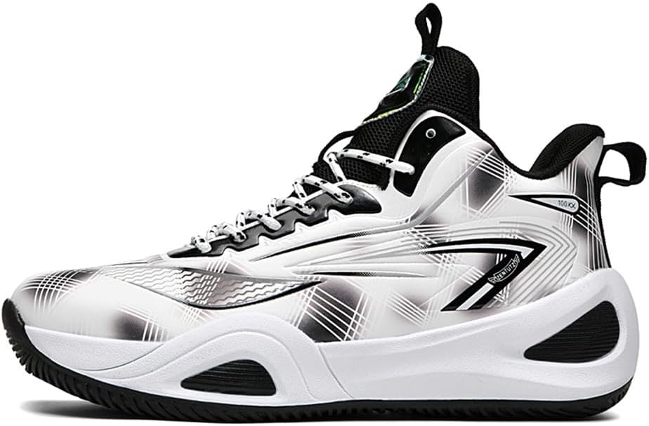 MAUGELY Unisex Basketball Shoes Anti Slip Lightweight Comfortable Fashion Indoor Outdoor Running Sneakers