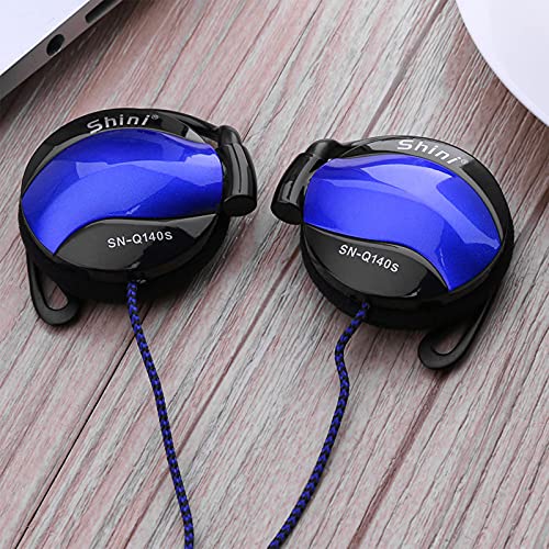 lifcasual SHINI SN-Q140S Fone de ouvido com fio de 3,5 mm Fone de ouvido esportivo Fone de ouvido Fo