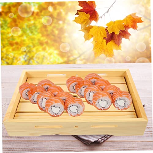 Bandeja de madera para sushi Alipis miniatura 6