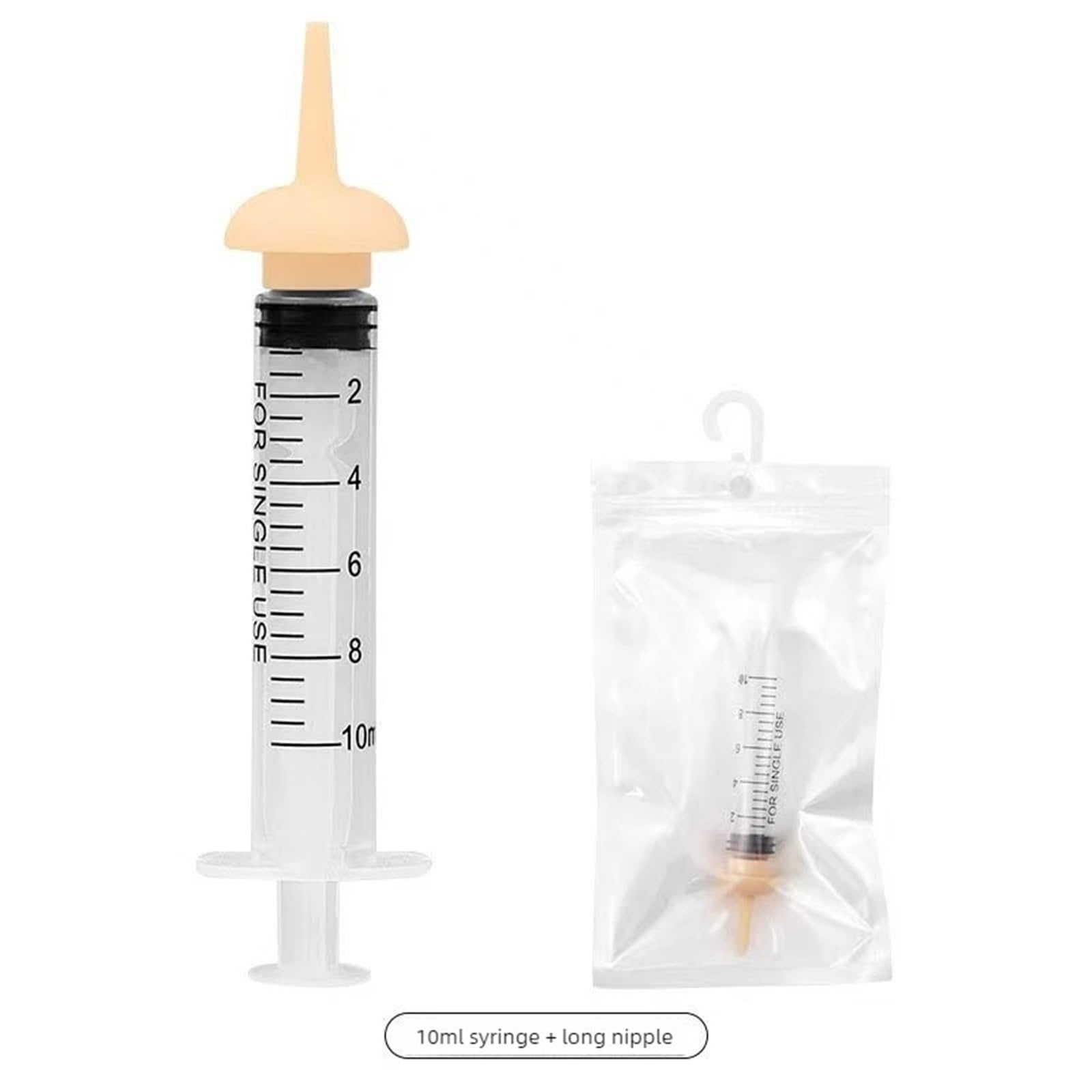 Siringa per alimentazione animali da 10 ml per latte, acqua e farmaci orali(10ml 20 pieces)