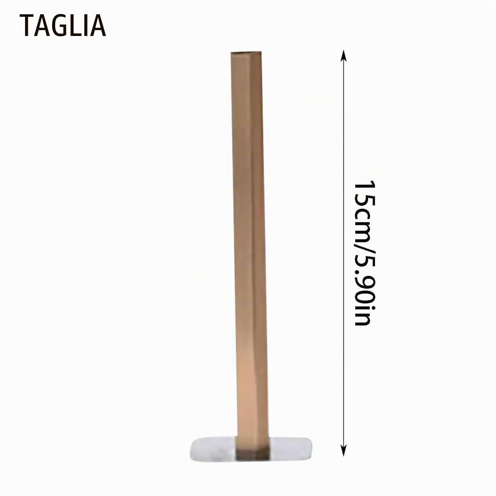 Elegante vaso magnetico a stelo singolo, decorazione da tavolo con magnete nascosto, vaso singolo per rose, design anti-ribaltamento, per casa, cena, decorazione quotidiana (5 pezzi, argento)