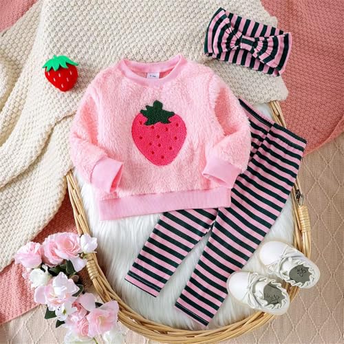 Ensemble survêtement bébé fille et garçon avec sweat à capuche confortable
