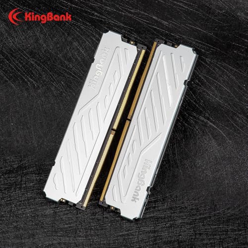 KingBank Computer Desktop Memory Ram DDR4 32GB(2x16GB) 3200MHZ CL16 1.35V with Heatsink for Desktop Computer Gaming/Office/PS - Image 7