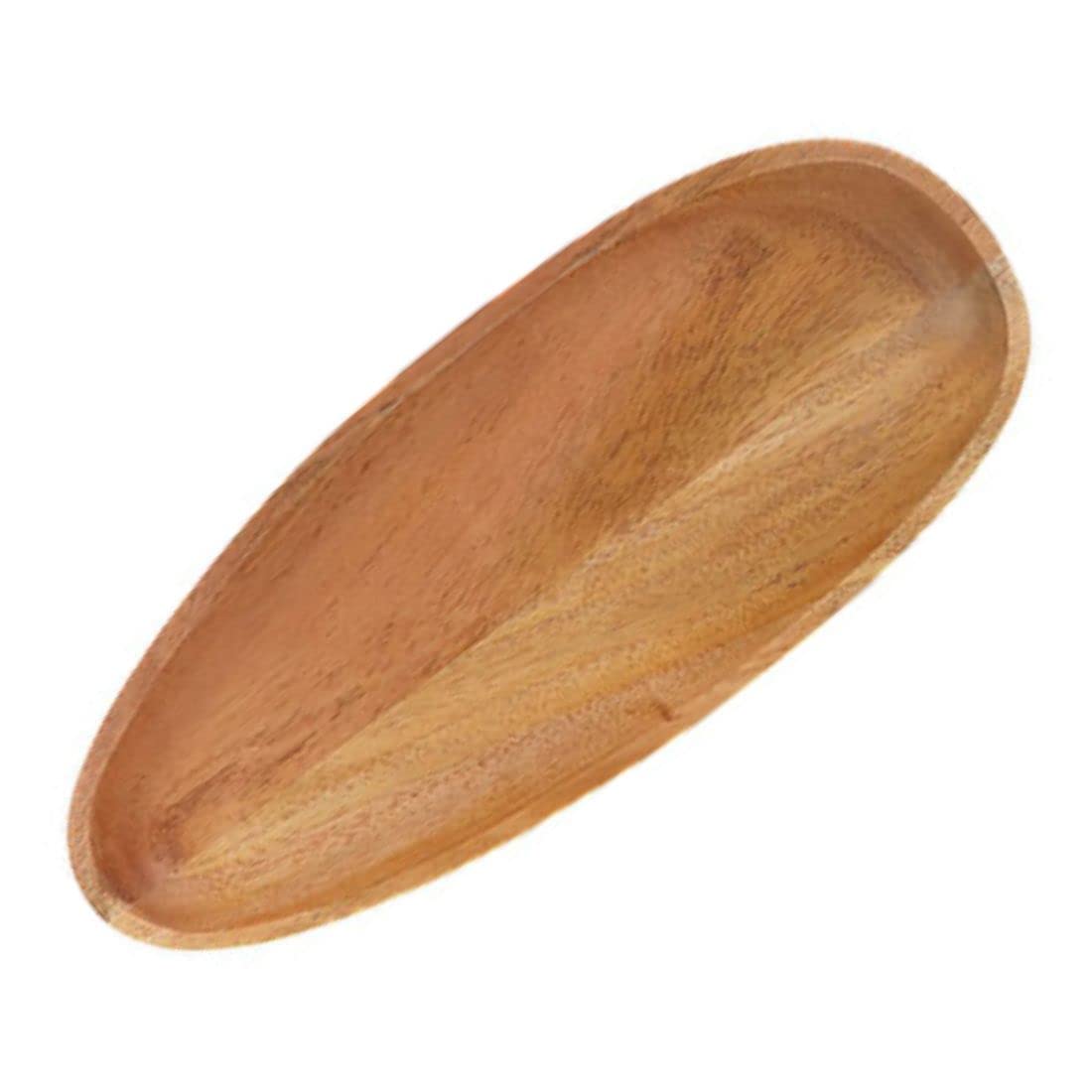 Amazon｜『 ナインマーケ マホガニー プレート ロング 』 木の食器 木