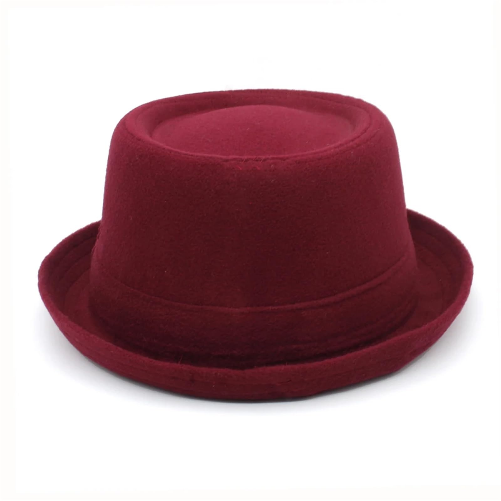 Cappello Cilindro Cappello a Cilindro da Uomo Cappellino Fedora retrò Classico Jazz Party Viaggi all'aperto(Khaki)