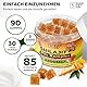 Natural Shilajit Gummibärchen 2200MG – Premium Himalaya Shilajit Gummies mit Löwenmähne, Reishi, Chaga & Cordyceps – Aus dem Himalaja für Energie & Vitalität – 90 Stück