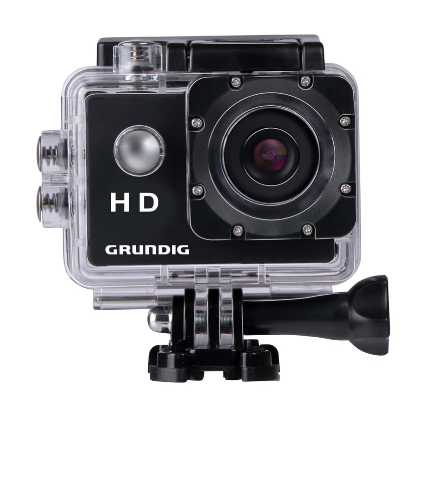 Grundig Sports Camera 720P - Waterproof Action Camera - Underacquea Camera - Action CAM for...