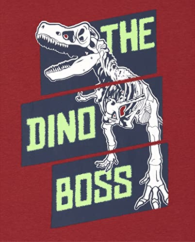 Image of The Children's Place Boys Dino Long Sleeve Graphic T-Shirts,multipacks