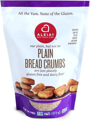 Aleia’s Gluten Free Plain Bread Crumbs – 7 oz (1