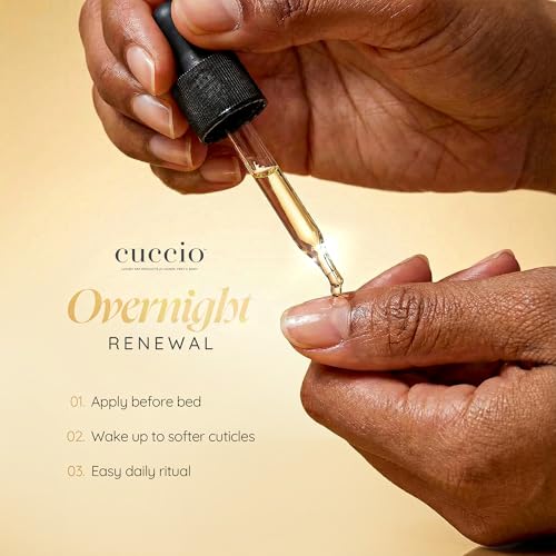 Image of Cuccio Naturale Vanilla Bean & Sugar Revitalizing Cuticle Oil, Lightweight Fast-Absorbing Hydrating Nail & Cuticle Conditioner, Cold-Pressed Oils + Vitamin E, 2.30 Fl Oz