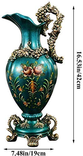 Vase table basse incassable en résine pour décoration intérieure durable - 7