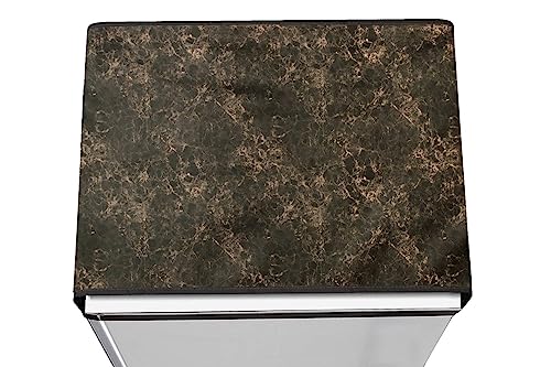 Image of Stylista Refridgerator top cover suitable for Samsung RT28C3452S8 /HL, 236 Liter Fridge, Dimension (WxD) 65x111 CM, Marble Pattern Coffee