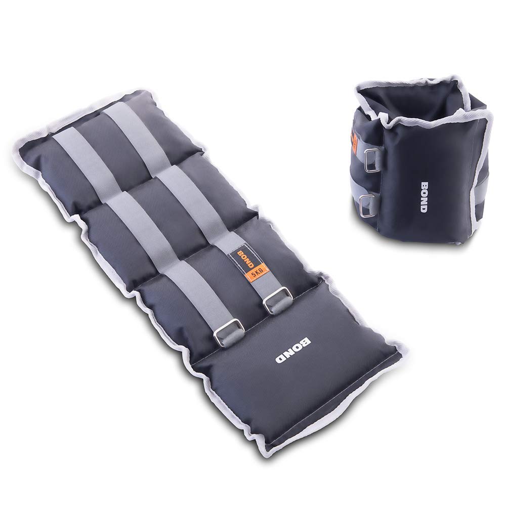 BOND Way to Fitness Ankle Weights for Fitness Exercise Training | Fitness Workout for Running and Strength Training Exercise for Men and Women