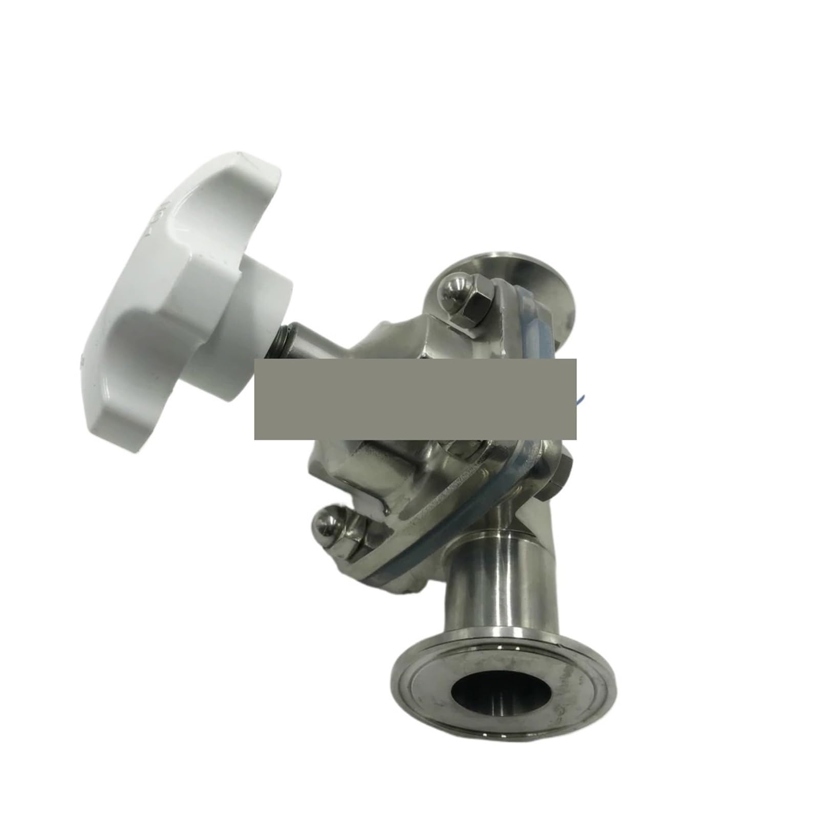 BALYDLUL 1-1/4 Pipe OD 32mm Sanitary Stainless Steel 316L Tri-Clamp OD 50.5mm Diaphragm Valve Silicone