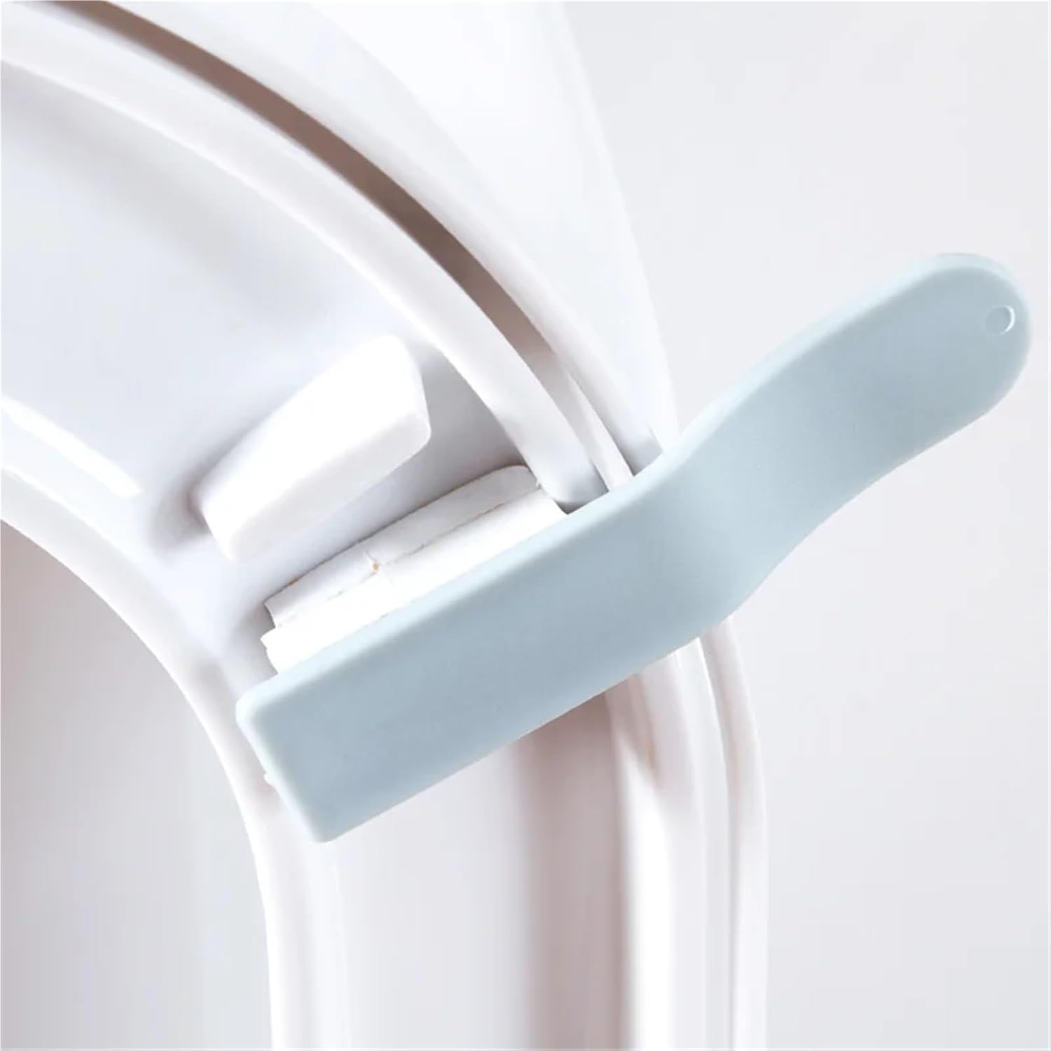 Toilet Seat Lifter 70Pcs Lid Opener Handle for Bathroom WC Accessories | Easy open toilet lid device, no-touch handle for hygienic bathroom use(White)