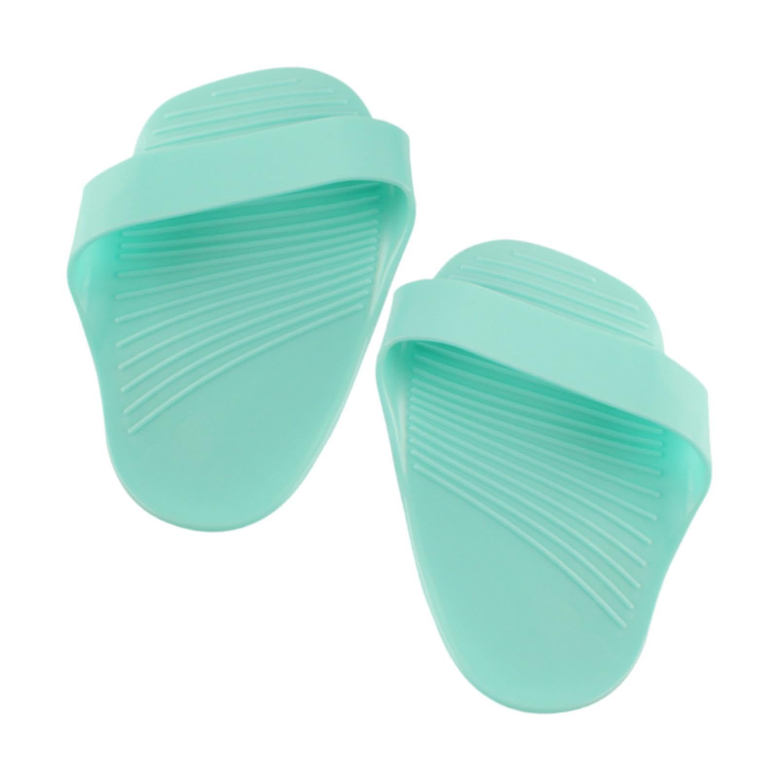 2X Dumbbell Rubber Gloves Cover Palm Protector for Fitness Exercise Home Gym Light Blue| Sports Equipment | Outdoor Sports Gear | Exercise Gear-image-16