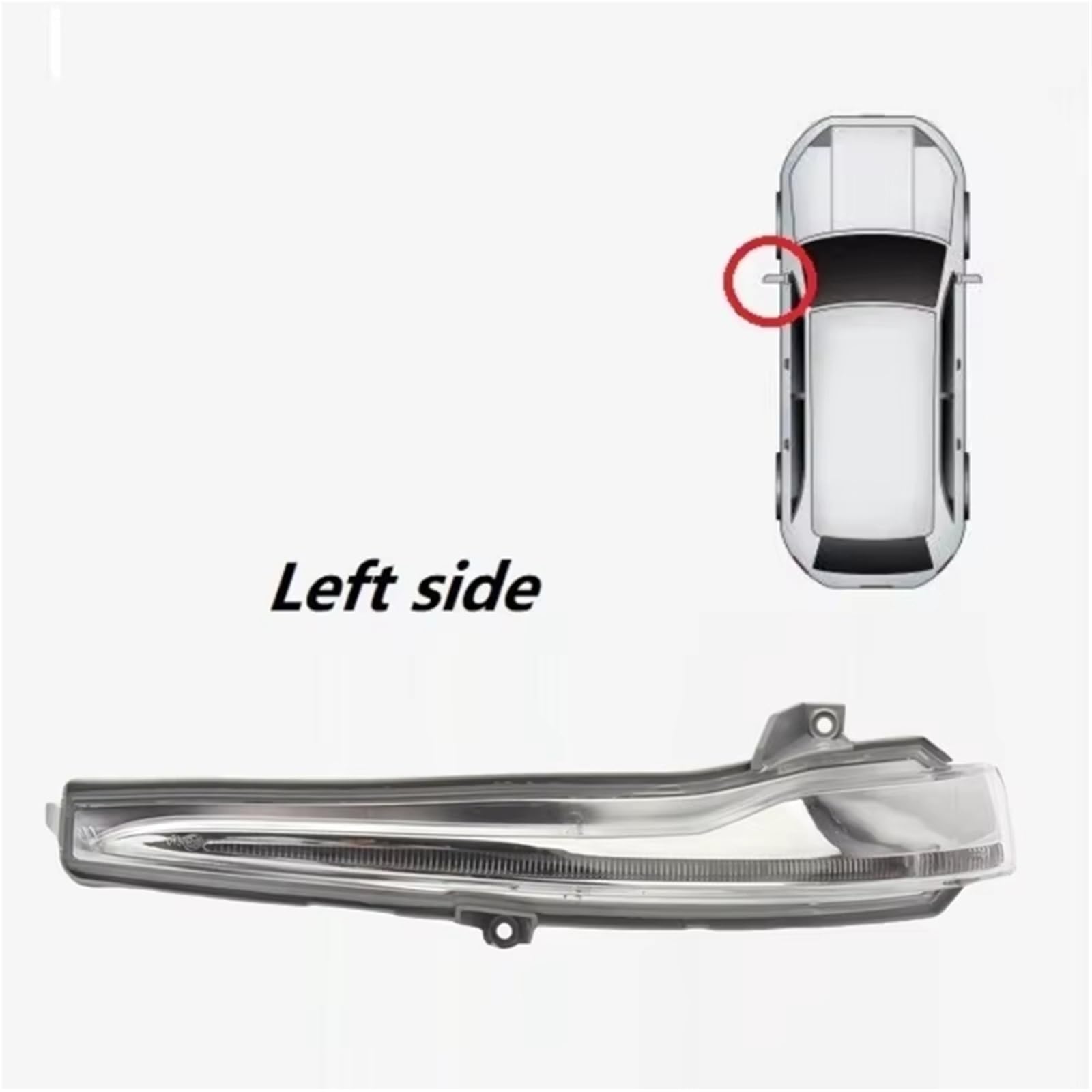 Indicatori Direzione laterali Per Benz Per Classe C Per W205 Per C180 Per C200 2014-2020 Indicatore Direzione Specchietto Laterale A0999060143 Stile Sinistro