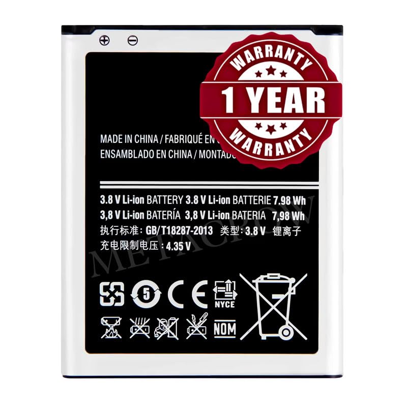 Image of Original EB535163LU Battery Compatible for Samsung Galaxy Grand | Grand Duos | Grand Neo I9060 I9080 I9082 - (2100mAh) - 1 Year Warranty JK1