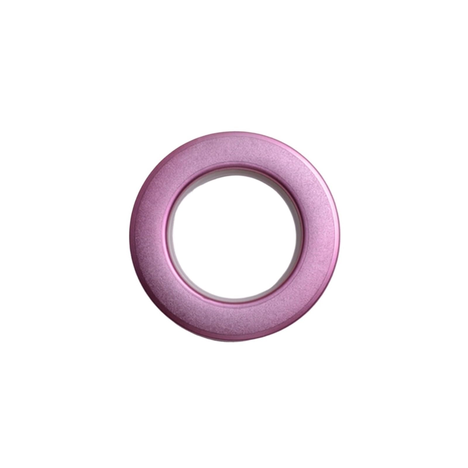 Curtain Grommets 80Pairs Home Decoration Curtain Accessories Colors Plastic Rings Eyelets For Curtains Grommet Top for Curtains Drape(Purple)