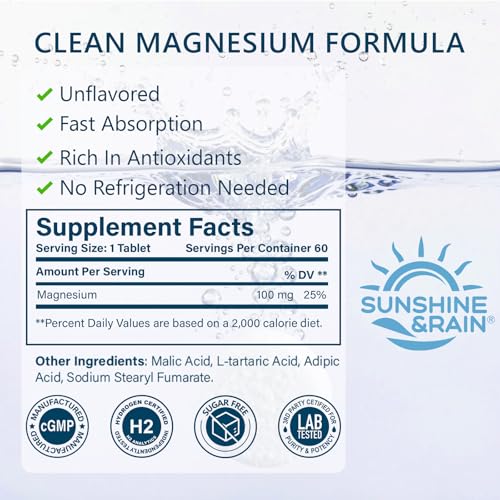 Sunshine & Rain Molecular Hydrogen Tablets