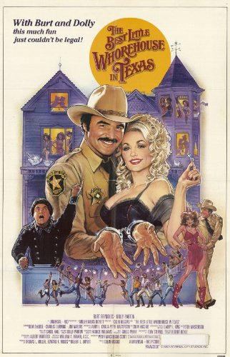 Artfuzz AFUZZMOVSTARTGF3092 The Best Little Whorehouse In Texas 11 X 17 Movie Poster cover
