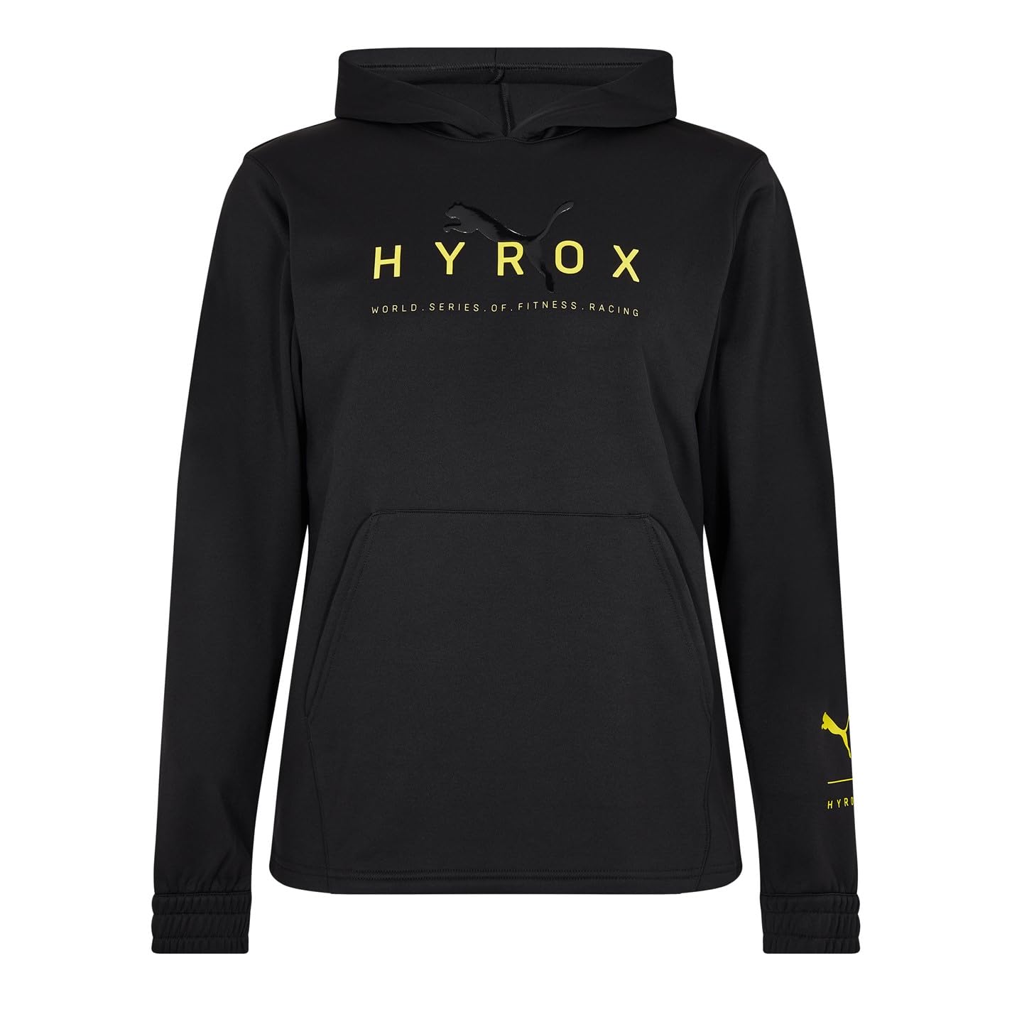Puma Mens Hyrox Fleece Hood Hoodie Puma Black L
