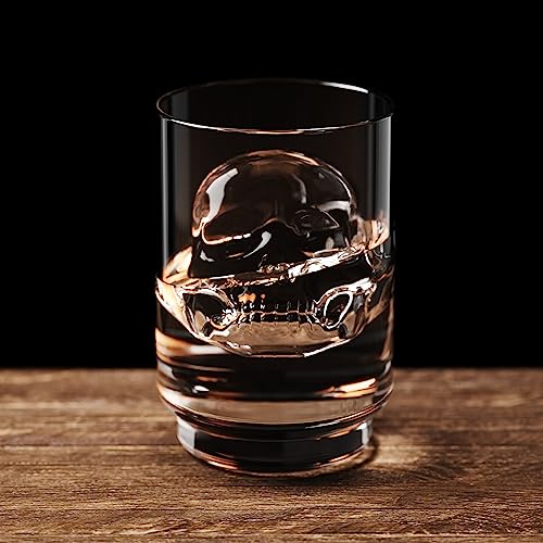 Image of Skull 3D Ice Ball Maker - Large Crystal Clear Ice Cube Tray - Whiskey Bourbon Cocktails
