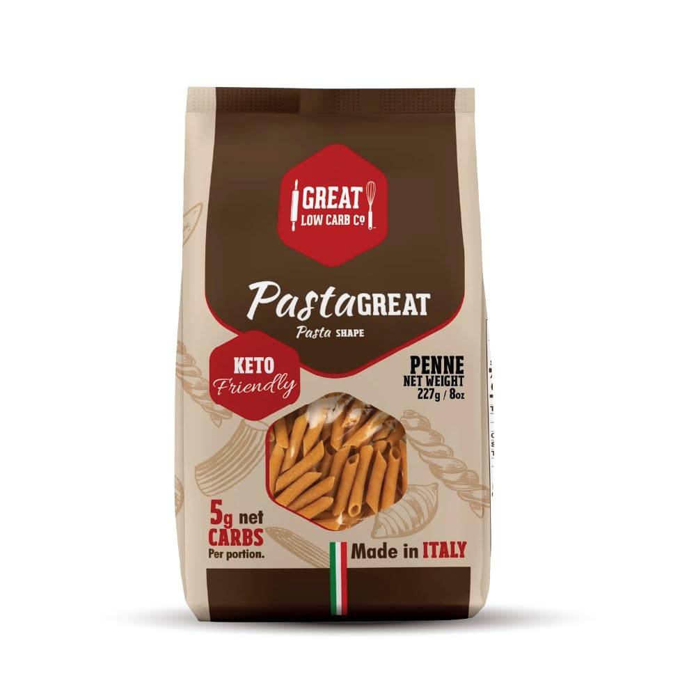 Great Low Carb Bread Company Penne Pasta, 8 oz Bag
