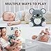 Baby Sleep Soother Bedtime Koala with Night Light Star Projector, Soft Cotton Stuffed Animal Toys for Boys Girls, Lullaby Music, White Noise for Newborn Shower Gifts