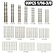 Sinyeenglon Cobalt Drill Bit Set for Hardened Metal and Stainless Steel, 99Pcs M35 High Speed Steel Twist Jobber Metal Drill Bits 1/16