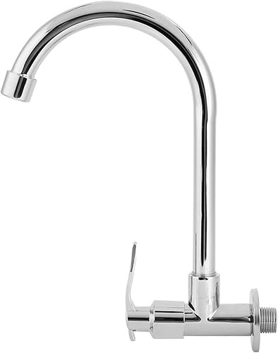 Miniatura 4 de ANGGREK Llave para Cocina Grifo de Cocina Doméstico Solo Grifo de Montaje en Pared Fría G1/2 in