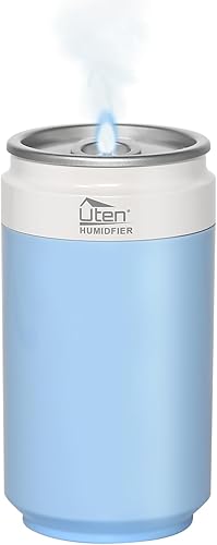 Humidificadores, humidificador para dormitorio, humidificador de aire de lata, humidificadores para el hogar y las plantas, alimentado por USB y
