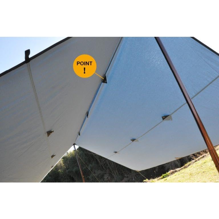 Amazon | テンマクデザイン 男前タープ グレー tent-Mark