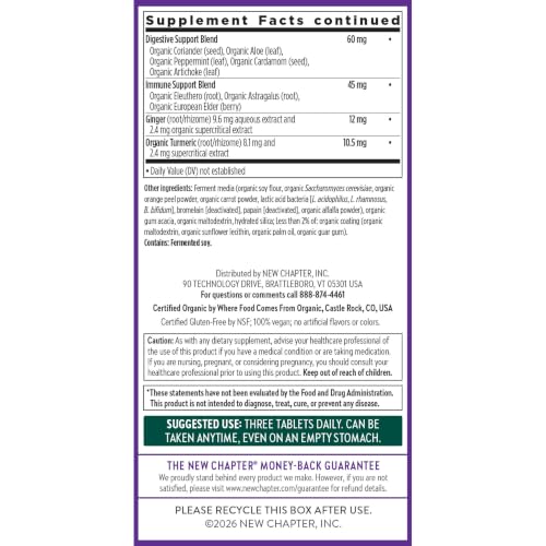 New Chapter Women's Multivitamin 40+ Advanced Formula, 96 Count - image 8