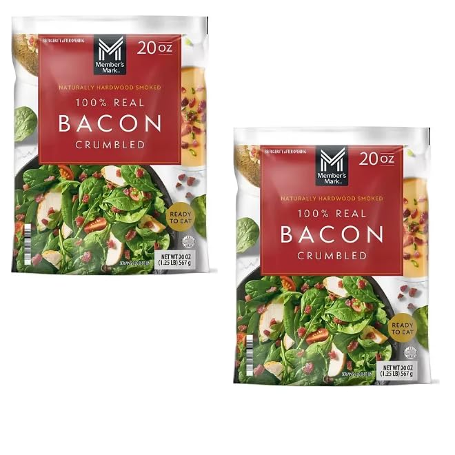 Real Crumbled Bacon, 20 oz (20 Ounce (2 pack))
